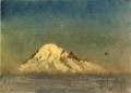 Montaña cubierta de nieve Albert Bierstadt